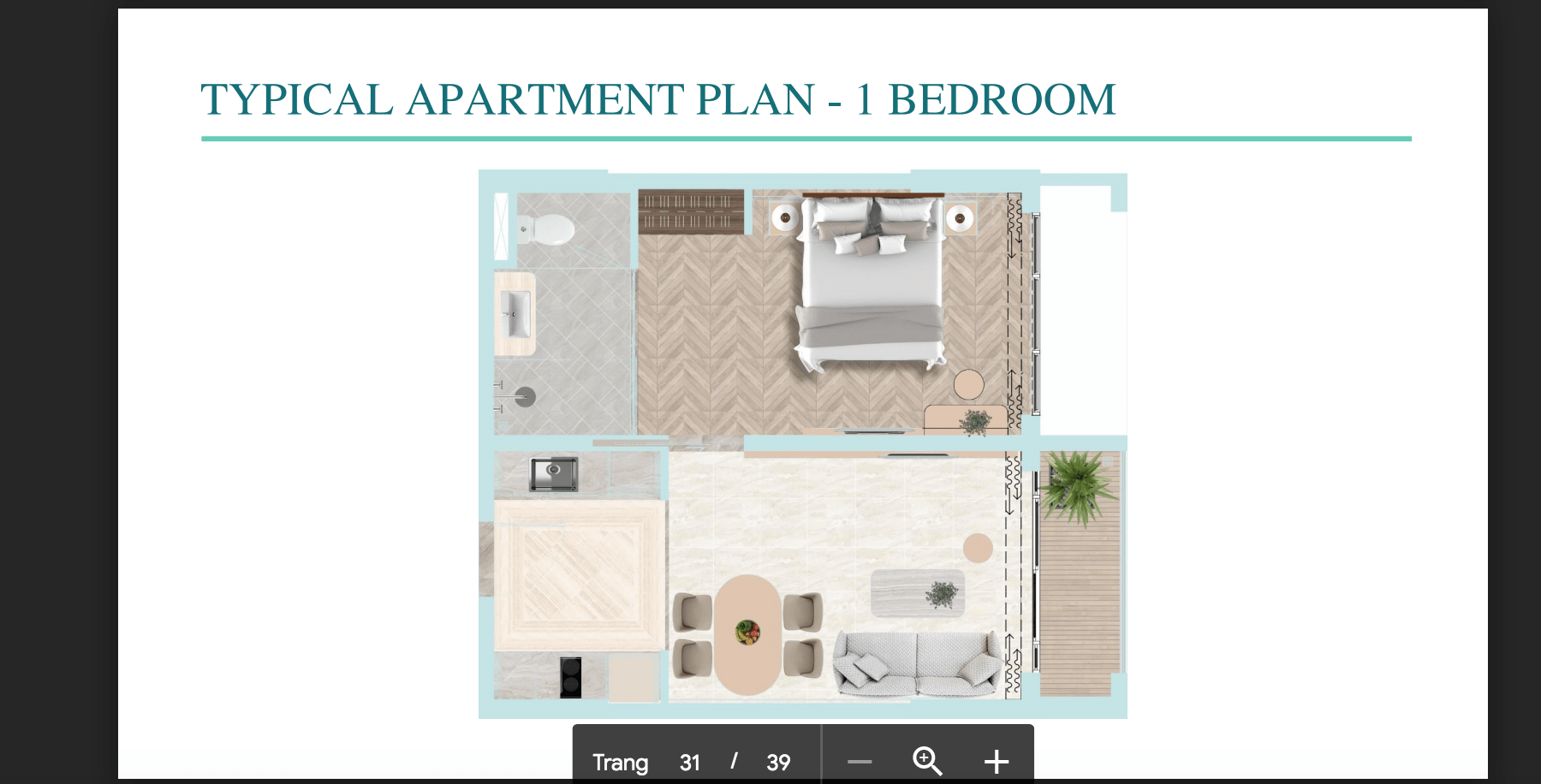 1 bedrom aria da nang