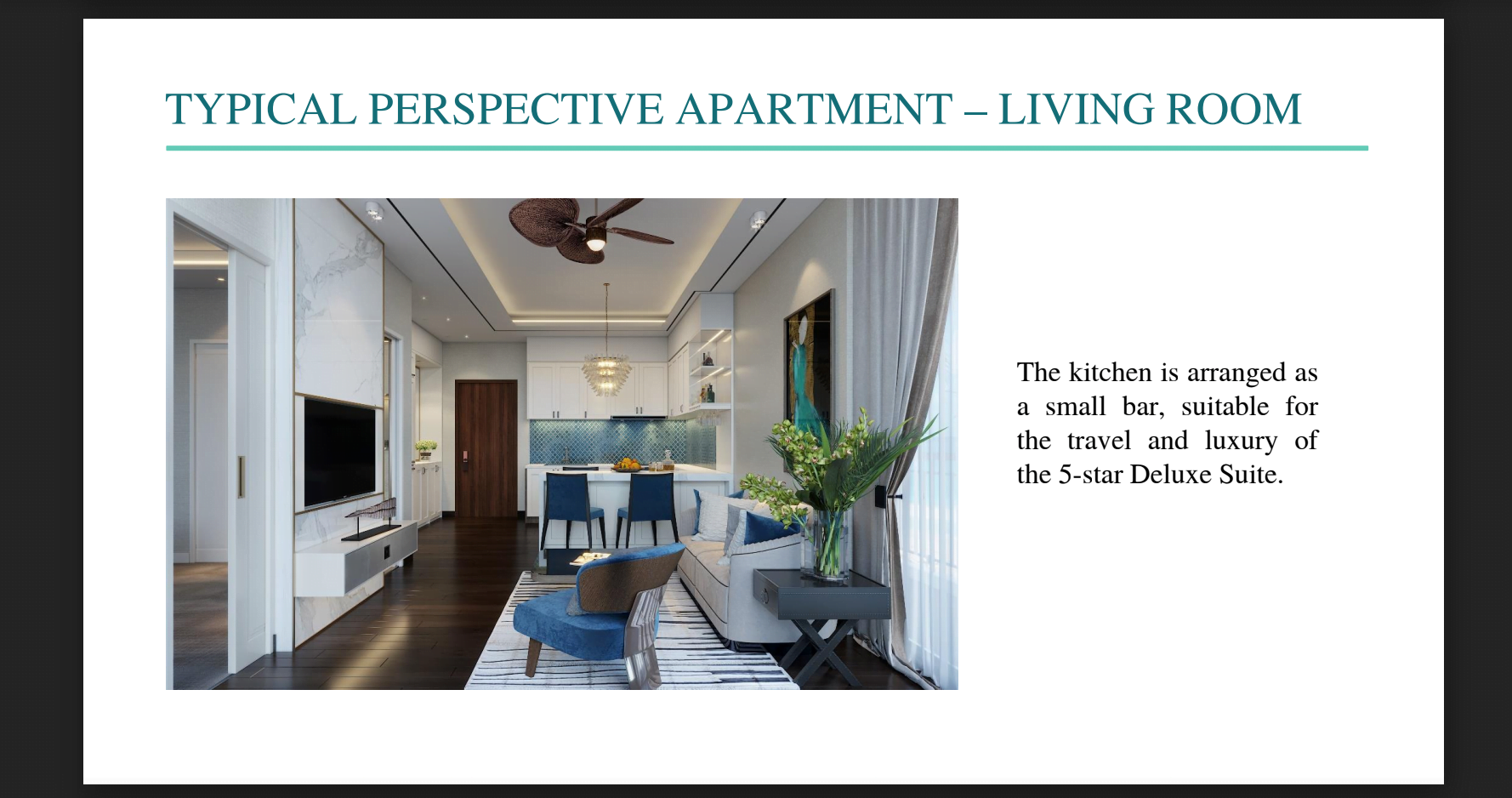 living room aria da nang