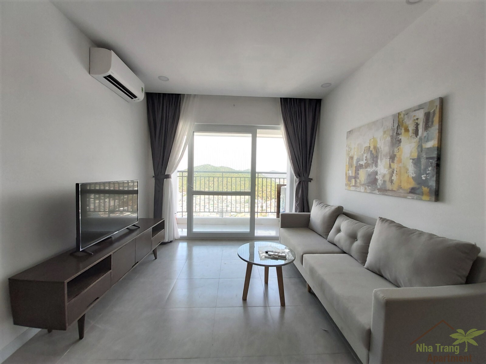 New apartment 2 bedroom for rent in OC3 Muong Thanh Oceanus A410
