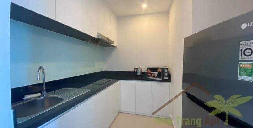 Nice 2 bedrooms city, sea view for rent at Virgo Apartment A539