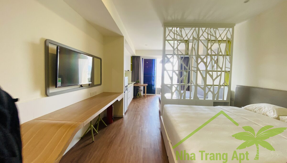 The Studio city view Apartment for rent at Ariyana Nha Trang A7610