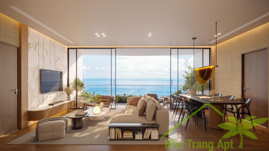 Modern apartment interior at Alora Nha Trang