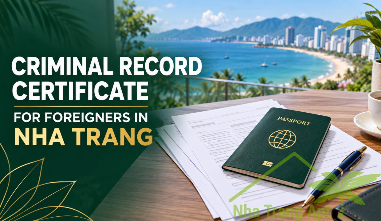 Criminal record certificate for foreigners in Nha Trang